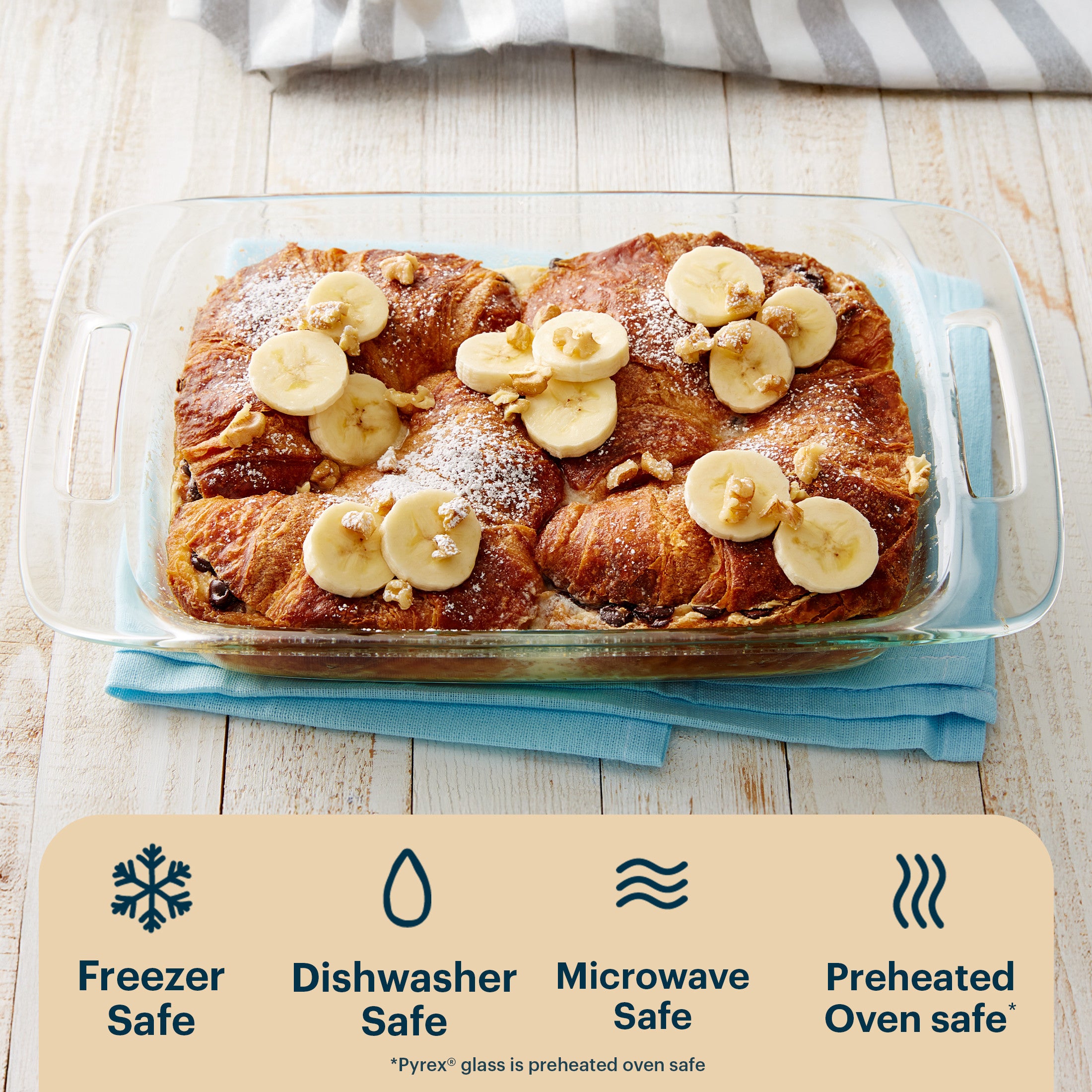 Pyrex® Easy Grab® 3-quart Glass Baking Dish - Image 4