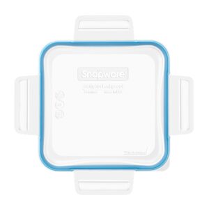 Snapware® Total Solution® Medium Square Plastic Lid with Light Blue Seal