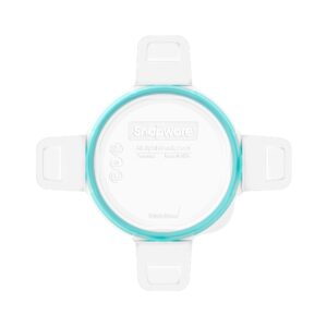 Snapware® Total Solution® Small Round Plastic Lid with Teal Seal