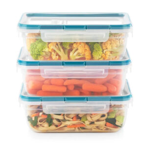 Alternative view of Snapware® Total Solution® 6-piece Rectangular Plastic Food Storage Set
