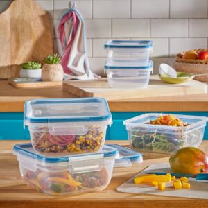 Snapware® Total Solution® 10-piece Square Plastic Food Storage Set - Image 3