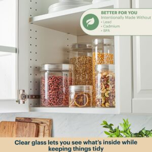 Pyrex® 4-Piece Lightweight Glass Canister Set - Image 5