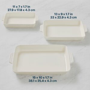Pyrex® 3-Piece Rectangular Ceramic Bakeware Set - Image 3
