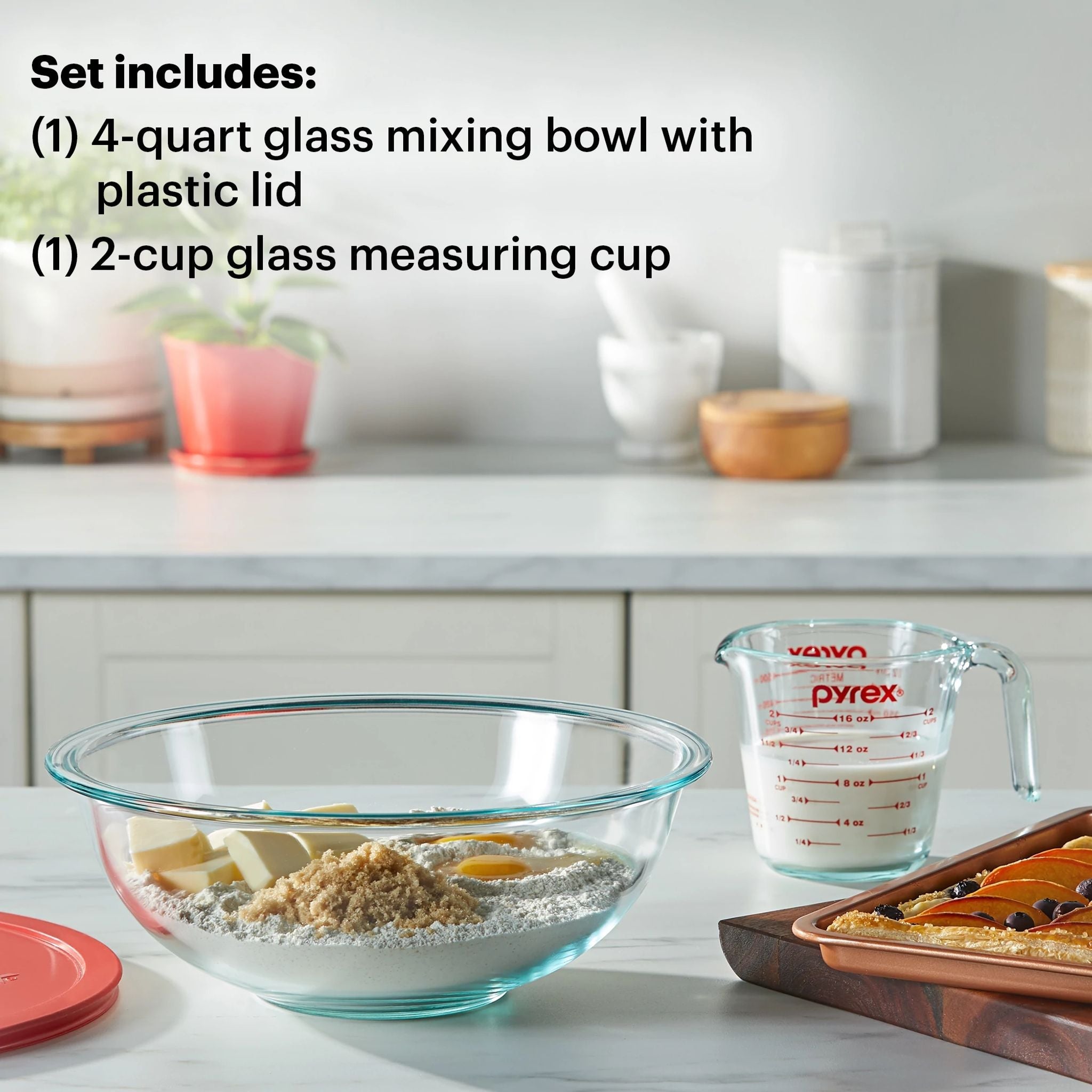 Pyrex® Smart Essentials® 3-piece Glass Prep Set - Image 2