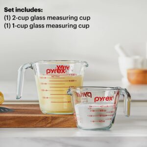 Alternative view of Pyrex® Smart Essentials® Glass Measuring Cup Set
