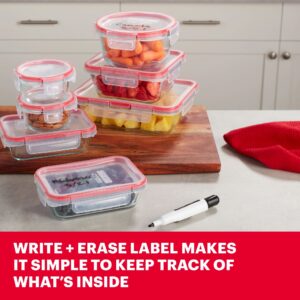 Pyrex® FreshLock™ 14-piece Mixed-Size Glass Storage Set - Image 4
