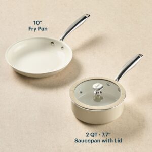 Alternative view of Pyrex® Ceramic Cookware 3-pc Set
