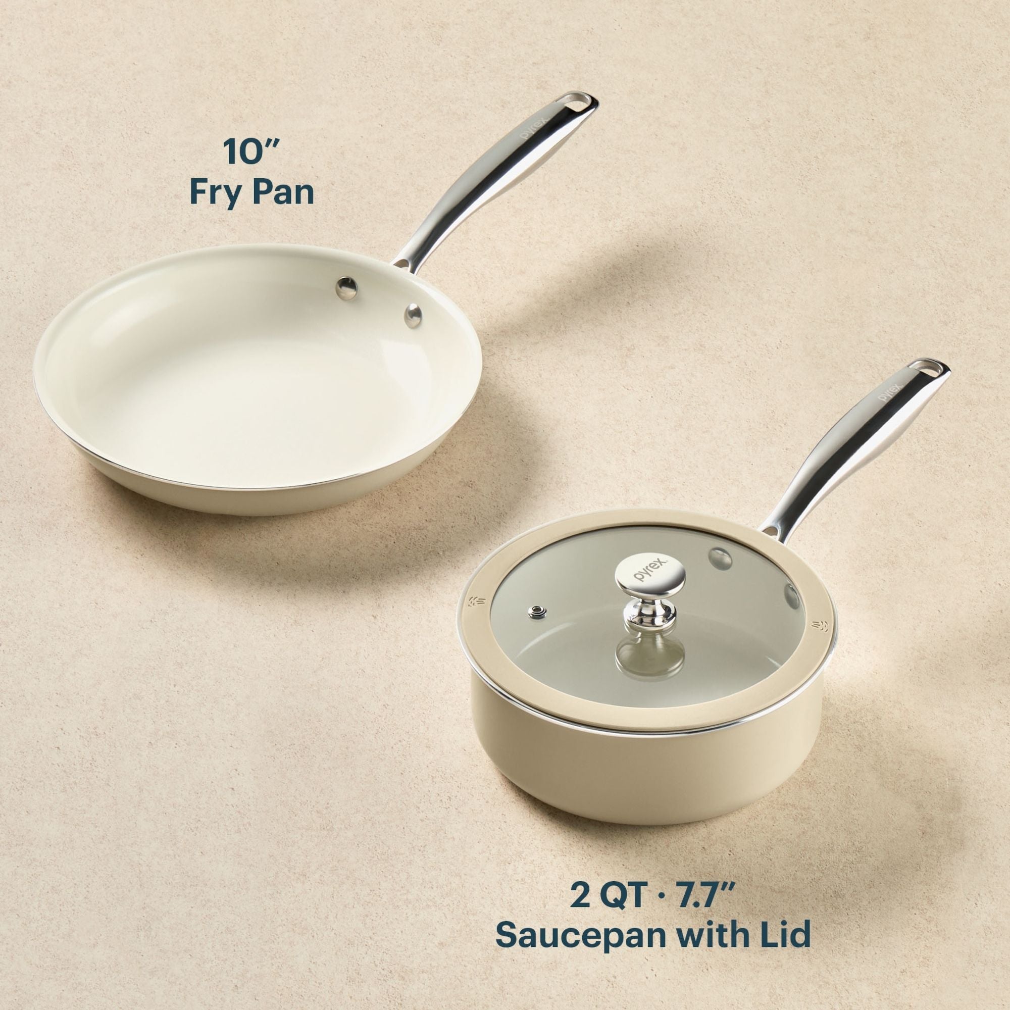 Pyrex® Ceramic Cookware 3-pc Set - Image 2