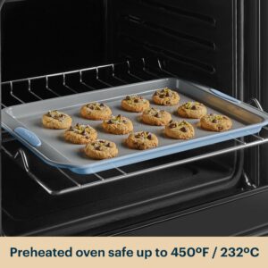 Pyrex® Metal Bakeware 3-Piece Large Cookie Sheet Set in Cerulean - Image 6