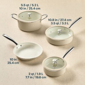 Alternative view of Pyrex® 7-Piece Ceramic Cookware Set