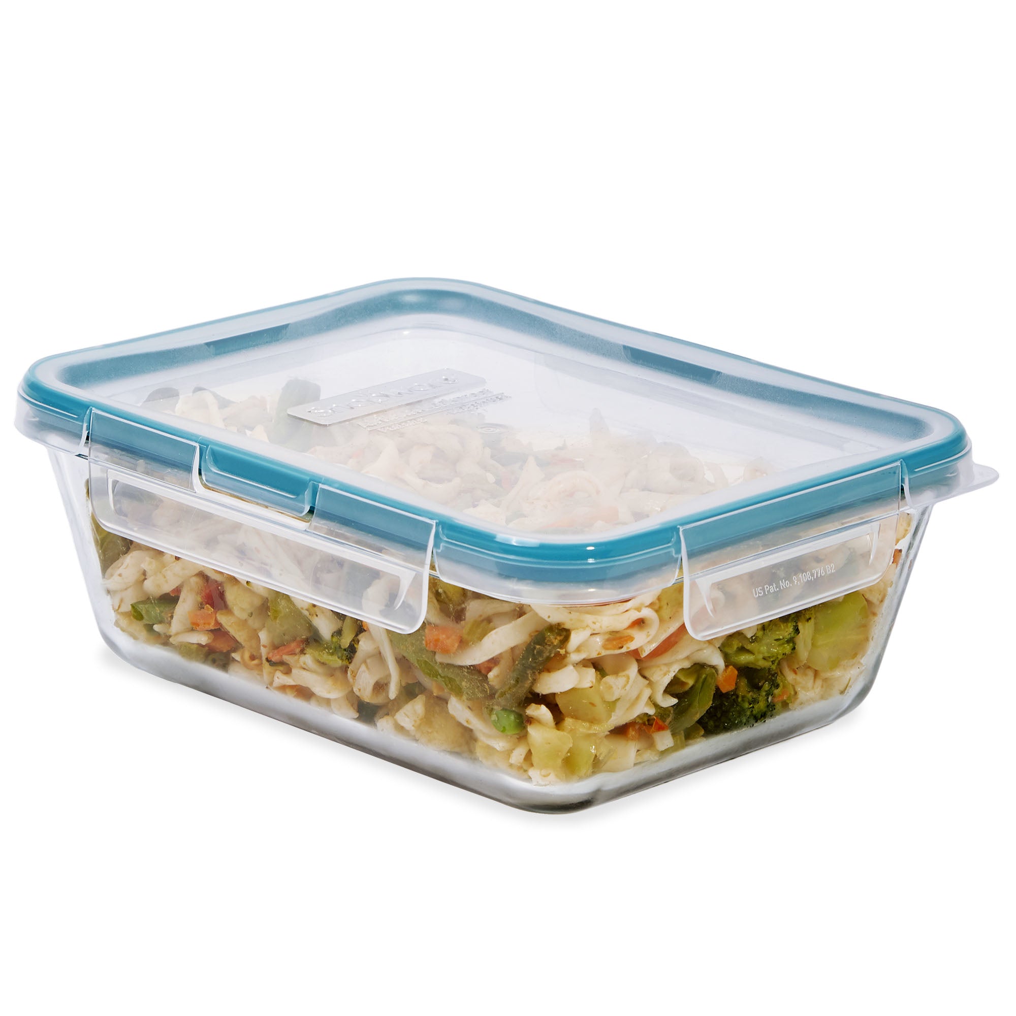 Snapware® Total Solution® Pyrex® Glass 8-cup Rectangle Food Storage with Plastic Lid - Image 2