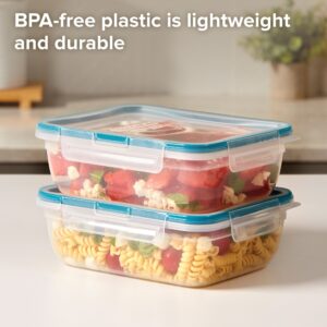 Snapware® Total Solution® 8.5-cup Rectangular Plastic Containers 4-pc Set with Lids - Image 6