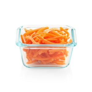 Alternative view of Snapware® Total Solution® Pyrex® Glass 1-cup Square Food Storage with Plastic Lid