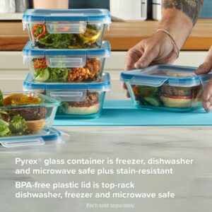 Alternative view of Snapware® Total Solution® Pyrex® Glass 4-piece Square Food Storage Value Pack