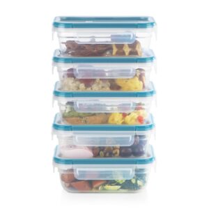 Alternative view of Snapware® Total Solution® 10-piece Rectangular Plastic Food Storage Set