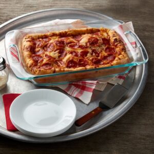 Alternative view of Pyrex® Easy Grab® 3-quart Glass Baking Dish with Red Lid