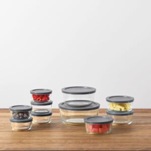 Alternative view of Pyrex® Simply Store® 20-piece Set with Gray Lids