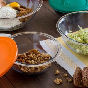 Alternative view of Pyrex® 6-piece Mixing Bowl Set with Assorted Lids
