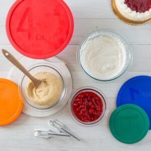 Alternative view of Pyrex® 8-piece Mixing Bowl Set with Assorted Lids