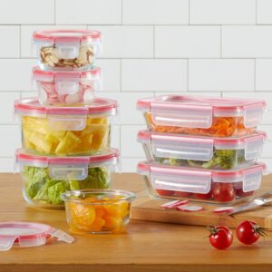 Alternative view of Pyrex® Freshlock™ 16-piece Glass Storage Set