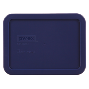 Pyrex® Blue Lid for 3-cup Rectangular Food Storage Container